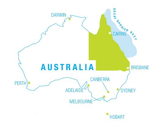 昆士兰州位于澳大利亚的东北部,是澳大利亚的第二大州,由于风能图片